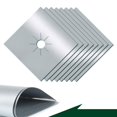 thumbnail image 1 of Cubiertas para Quemadores de Estufa Forsisco 8 pzas 27 × 27 cm Plateado, 1 of 7