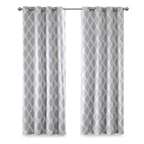 Gracie Mills Zinnia Contemporary Ikat Printed Blackout Curtain Panel - GRACE-9811