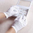 thumbnail image 5 of Greenadscape Etiquette Cotton Gloves White 12Pairs Xl 9.4x4.3In, 5 of 6