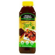 World Harbors Jamaican Style Jerk Sauce & Marinade 16 Oz Squeeze (Pack of (Best Jamaican Jerk Sauce)