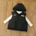 thumbnail image 5 of IVEYRTF Kids Sleeveless Vests Puffer Jacket Winter Warm Coat for Boys Girls Children Lightweight Cold Weather Outerwear Sleeveless Top with Pockets(Black,3-4 Years), 5 of 7