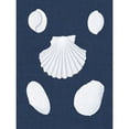 thumbnail image 3 of Vision Studio 12x14 Black Modern Framed Museum Art Print Titled - Coquillages Blancs III, 3 of 5