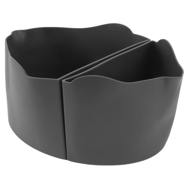Doublures Séparatrices pour Mijoteuse, Insert Séparateur en Silicone de Qualité Alimentaire Réutilisable et Étanche, Convient aux Casseroles de 6 Qt