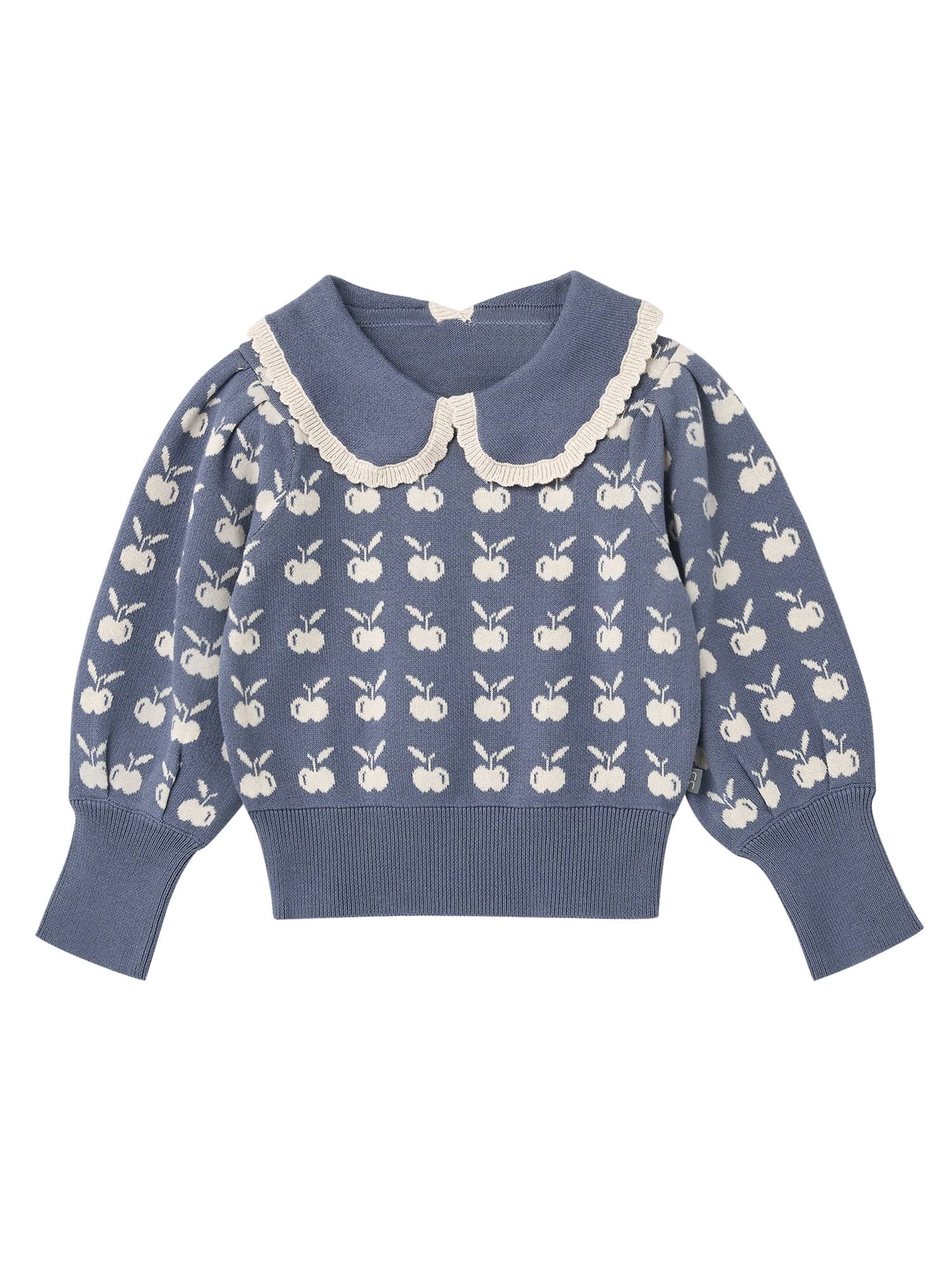 Modern Moments by Gerber Toddler Girl Collar Sweater and Pant Set, 2-Piece, Sizes 12 Months - 5T