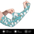 thumbnail image 3 of Haiem Cartoon Funny Goose UV Protection Cooling Arm Sleeves for Men and Women UPF 50 Sun Sleeve, 3 of 8