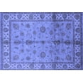 thumbnail image 1 of Ahgly Company Indoor Rectangle Oriental Blue Traditional Area Rugs, 8' x 12', 1 of 4