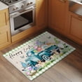 thumbnail image 2 of Easter Entryway Rug 2'x3'&nbsp; Non Slip Front Door Mats, Green Plaid Blue Truck Eggs Bunny Rustic Entrance Rugs Indoor Outdoor Carpet, Washable Floor Mats Small Area Rug for Bedroom Kitchen, 2 of 8