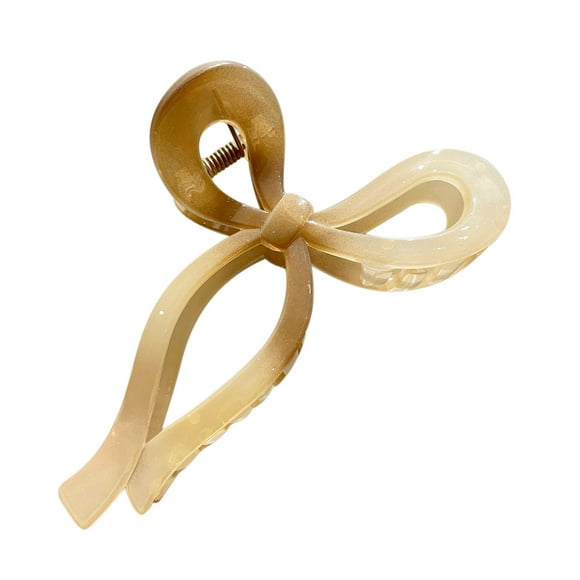 yelldesk Bow Hair Claw Clips, Black Bow Hair Claw Clip for Women Girls, Nonslip Big Bows Hair Claws Barrette for Thick Thin Hair, Hair Bows Claw Clip for Women, Bow Clips