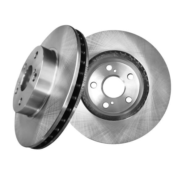 Front Brake Disc Rotors For 2004-2009 Toyota Prius