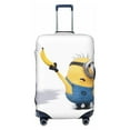 thumbnail image 1 of Cute Anime Cartoon Minions Travel Suitcase Protective Cover Trunk Case Washable Elastic Luggage Cover Fits X-Large Suitcase Protector Baggage With Concealed Zipper Gifts, 1 of 5