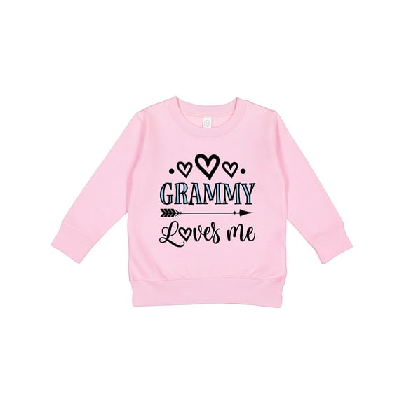 Inktastic My Grammy Loves Me Grandchild Toddler Sweatshirt