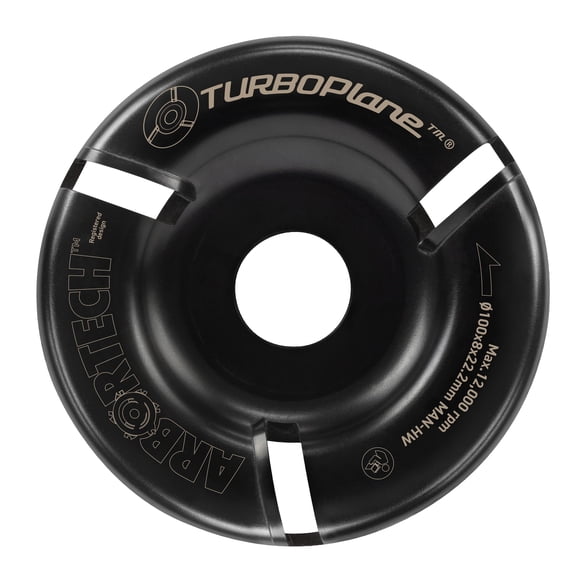 Disco para carpintería Arbortech TURBOPlane de carburo de 4 pulgadas