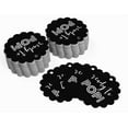 thumbnail image 3 of Inkdotpot Pack Of 100 Real Silver Foil Paper Tags Ready To Pop Baby Shower Favor Hang Tags, 3 of 6