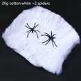 thumbnail image 1 of Halloween Artificial Spider Web Stretchy Cobweb With Spiders Scary Party Halloween Props Scene Haunted For Bar Decoration House, 1 of 8
