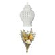 thumbnail image 1 of tarro de jengibre,Jarrón de cerámica de jengibre con caja de almacenamiento con tapa,Tarro de decoración de porcelana Jarrón decorativo para el hogar,Decoración de mesa de centro de Blanco, 1 of 9