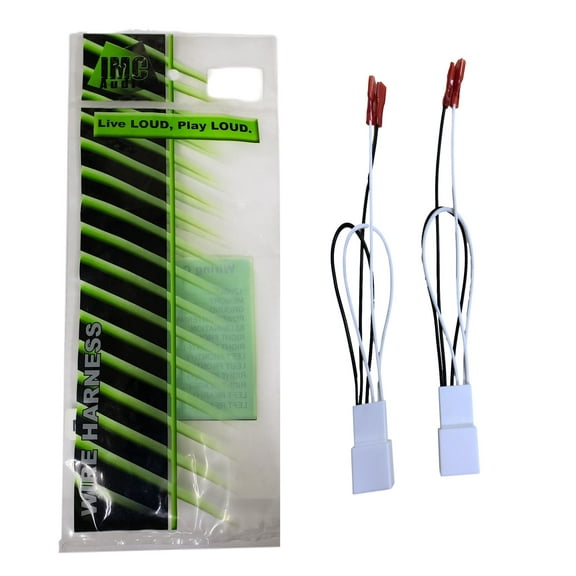 IMC Audio Speaker Wire Harness for 2010-2013 2014 2015 2016 2017 2018 2019 2020 Mazda 3 SH5602-16