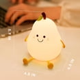 thumbnail image 4 of GEAMSAM Silicone Night Light, LED Squishy Lamp, Cute Silicone Dimmable Nursery Nightlight, Rechargeable Bedside Touch Lamp for Breastfeeding Room Decor, 4 of 6