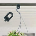 thumbnail image 4 of Necvior 50Pcs Plastic Rings Buckle Garden Outdoor Accessories Greenhouse Hanging Hook Hanger Plant Hanging Clips Hook Plastic, 4 of 12
