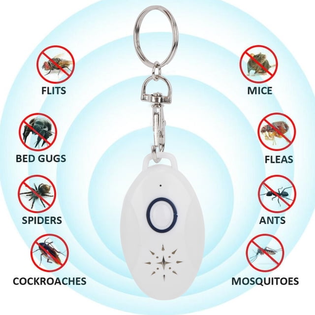 Repelente de plagas BuyWeek repelente de mosquitos ultrasónico portátil