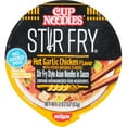Nissin Cup Noodles, Instant Ramen, Hot Garlic Chicken Flavor Stir Fry