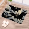 thumbnail image 5 of Bat Polyester Indoor Mat Non-Slip Area Rug Chair Rugs Machine Washable, 5 of 6