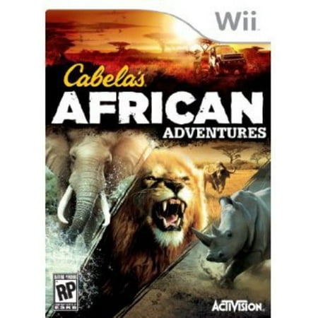 Activision Cabela's African Adventures - Third Person Shooter - Wii (Best New Shooter Games)