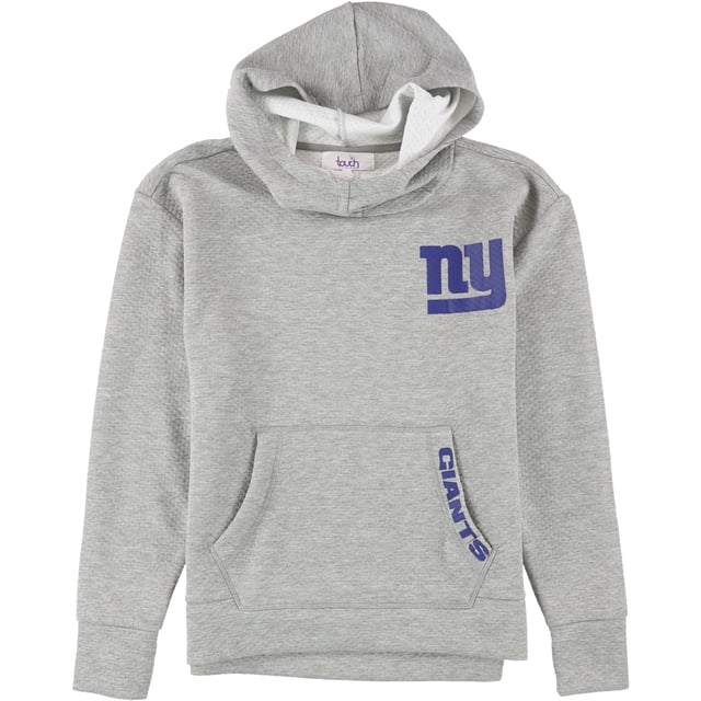 Sudadera con Capucha Texturizada Touch de los New York Giants para Mujer Gris Grande