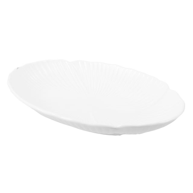 BRIGHTFUFU Small Ceramic Plate Elegant Design for Women and Tableware 1Set
