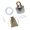 Silver, variant on HannLk Portable Metal Liquor Stove Comprising Stove Suitable for Outdoor Cooking