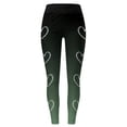 thumbnail image 5 of BLVB St. Patrick's Day Workout Leggings for Women Printed High Waisted Casual Slim Yoga Pants Athletic Tights, 5 of 5