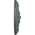 thumbnail image 4 of Ekena Millwork 12 1/4"OD x 2 1/4"P Flower Spiral Ceiling Medallion (Fits Canopies up to 2"), Hand-Painted Cloud Burst Crackle, 4 of 8