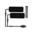 thumbnail image 2 of Youkk 1 Pair Cloth Electric Motorcycle Heated Grip USB Interface 3 Gear Button Control Winter Autumn Universal Warmer Accessories, 2 of 6