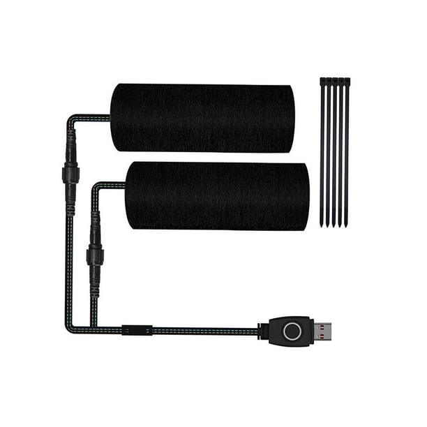 Sidaley 1 par de paños para motocicleta eléctrica, empuñadura calefactable, interfaz USB, Control de 3 botones de marcha, accesorios calentadores Accesorios para motos Sidaley VI017913-00