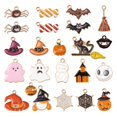 thumbnail image 1 of Colgante de abalorios esmaltados de Halloween de 23 para suministros de joyería accesorios de moda elegantes y encantadores duraderos Macarena colgantes del encanto, 1 of 7