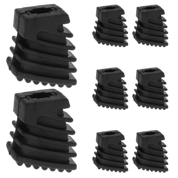 HOMEMAXS 9pcs Drum Rubber Feet Replacement Non Slip Sleeve Protector Foot Pad For Drum Seat Cymbal Rack Hi Hat Stand Percussion Hardware Parts