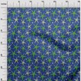 thumbnail image 3 of oneOone Cotton Poplin Twill Medium Blue Fabric Starfish Sewing Craft Projects Fabric Prints By Yard 56 Inch Wide-8A, 3 of 6