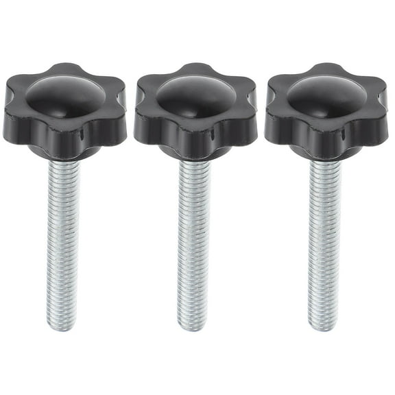 3 PCS Clamping Screw Knob Handle Umbrella Stand Parts Threaded Insert Bolts Patio Swing Paper Embosser