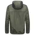 thumbnail image 2 of Little Donkey Andy Men's Waterproof Rain Jacket, Lightweight Windproof Outdoor Shell with Hood for Hiking Travel Golf Type A Rain Army Green L, 2 of 7
