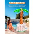 thumbnail image 2 of Hielera inflable con forma de palmera JOYIN 60 para decoración de fiestas en la playa, 2 of 9