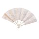 thumbnail image 4 of Papel de mano, abanico plegable, abanico plegable de bambú, abanico plegable en blanco mundo submarino, 4 of 9