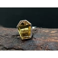 thumbnail image 3 of Citrine Natural Yellow Gemstone Coffin Ring, Unisex Handmade Fine Jewelry, Genuine 925 Sterling Silver, Wedding Ring, Metaphysical Gifts, Adorable Nice Ring, November Birthstone (citrine, Size 7), 3 of 5