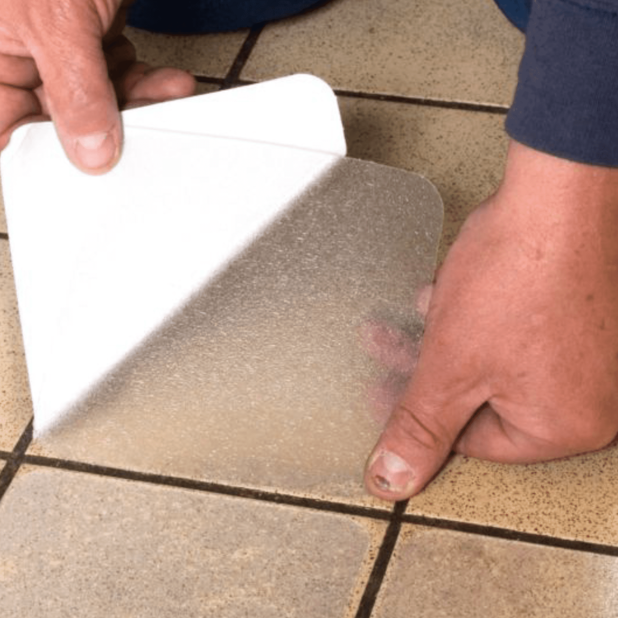 FindTape Aqua-Safe Anti-Slip & Gravel Guard Tape [Waterproof]: 2 in. x 60 ft. (Grey)