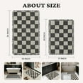thumbnail image 6 of MatEssenz Waffle Bathroom Rug Set, Super Absorbent Quick-Drying Bath Mat, Machine Washable Non-Slip Backing Soft Rug for Bathroom Floor and Tub, 17"x24"+18"x30", 6 of 8