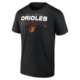 thumbnail image 2 of Men's  Black Baltimore Orioles Stacked Baseball T-Shirt, 2 of 3