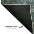 thumbnail image 5 of Addison Rugs Mayfield Premium Machine Washable Transitional Abstract Brown Rectangle Rug, 3' x 5', 5 of 6