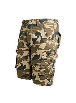 Camo overall store shorts mens