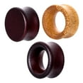 thumbnail image 3 of Wooden Ear Expander,Ear Tunnels ,Wood Tunnel Gauge,Ear Gauges Piercing,Wood Tunnel Ear Stretching,Ear Expander Stretching Kits,Body Jewelry,Saddle Flared Plug 12mm, 3 of 6