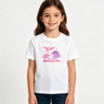 thumbnail image 2 of Girls Graphic Tees Girl Like Dinosaurs Too Kids T Shirt Cute Animals 100% Cotton Short Sleeve Soft Tops 4-13Y, 2 of 5