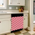 thumbnail image 3 of Christmas Snowflakes - Christmas Checker Snow Dishwasher Magnet Cover Decorative Sticker for Home Cabinet Kitchen 23" x26", 3 of 5