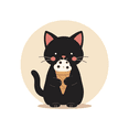 thumbnail image 3 of Cartoon Cat Stickers, Waterproof Cat Sticker for Water Bottle Laptop Phone Cases Planner Skateboard Luggage Helmet Party Favor Decor, Ideal for Adults Teens Teacher Rewards, 3 of 9